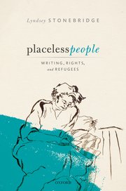 The cover of Lyndsey Stonebridge's book, Placeless People.